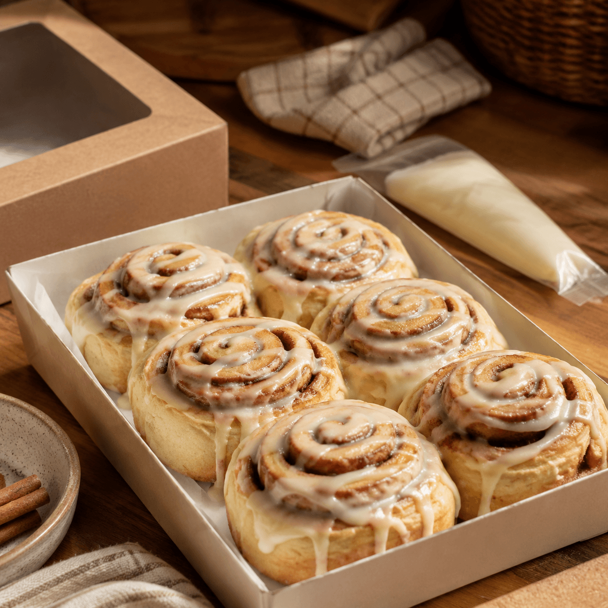 Cinnamon Roll Bakehouse Kit
