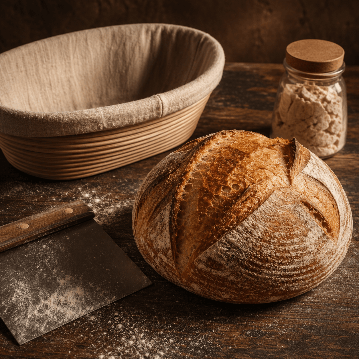 Sourdough Starter Kit — A hardcore natural-leaven starter with the fullest tool set we ship.