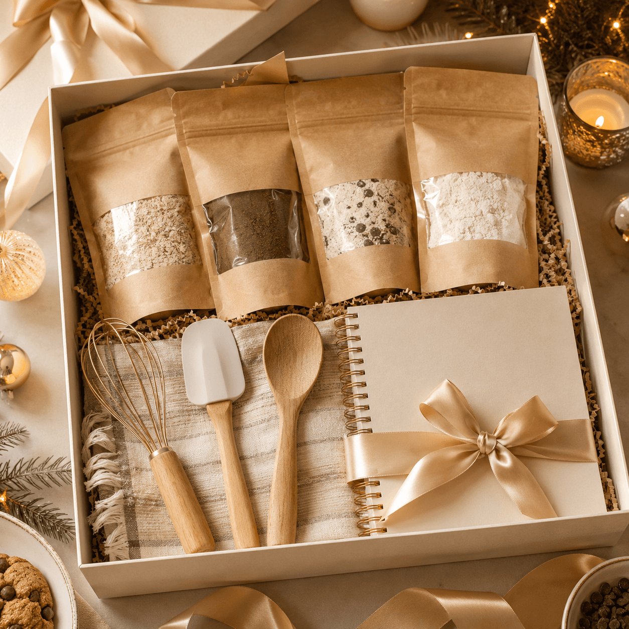 Ultimate Bakehouse Gift Box — Four best-selling pre-mixes, three tools and the full recipe book.
